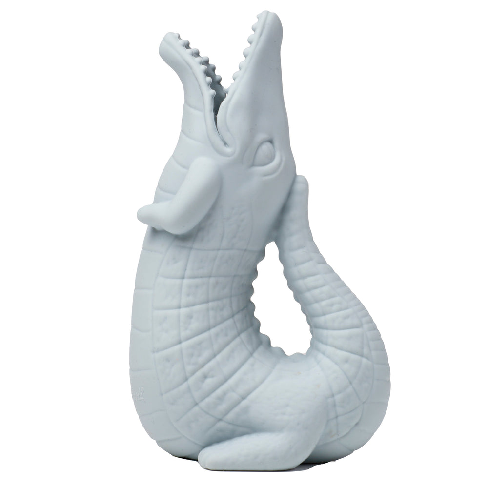 Silikon-Gießkanne Krokodil – Hellblau - Tublu.de