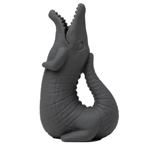 Silikon-Krokodil-Gießkanne – Dunkelgrau - Tublu.de