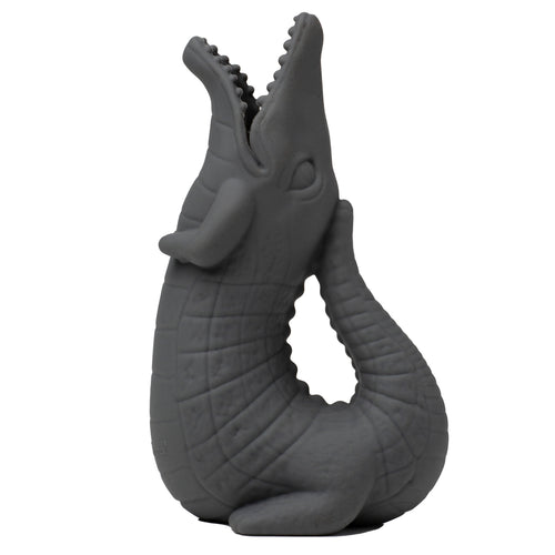 Silikon-Krokodil-Gießkanne – Dunkelgrau - Tublu.de