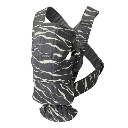 Babytrage MINI Cotton – Anthrazit/Landscape Print