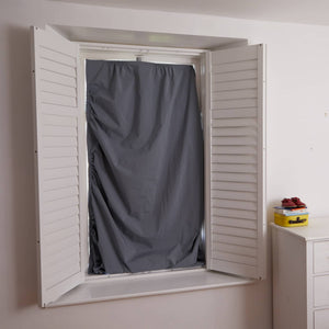 Verdunkelungsrollo für Fenster - Rain Cloud (130 x 198 cm)