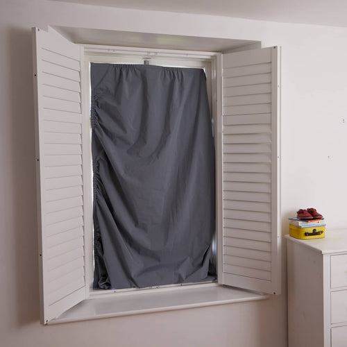 Verdunkelungsrollo für Fenster - Rain Cloud (130 x 198 cm)