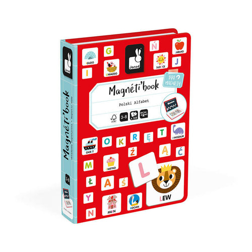 Magnetisches Puzzle Magnetibook – Polnisches Alphabet - Tublu.de