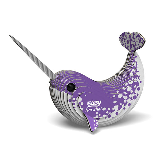 Öko-Puzzle 3D – Narwal - Tublu.de