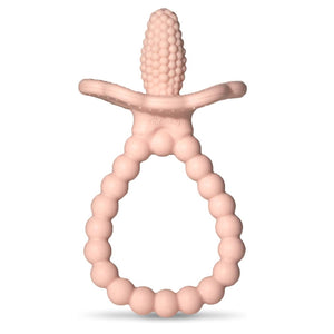Silikon-Beißring „Saftige Himbeere Plus” – Rosa