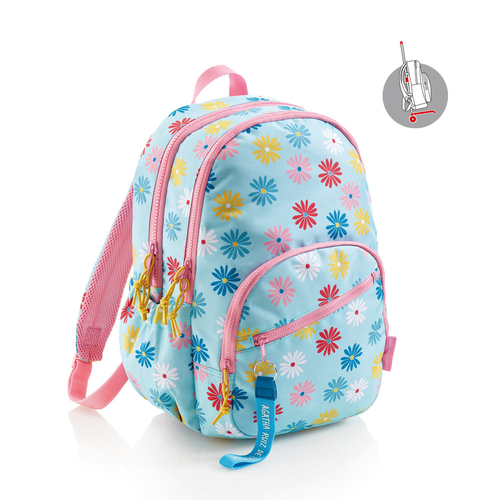Dreiteiliger Schulrucksack auf Rollen Oslo – Daisy