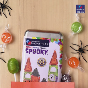 Magnetische Bausteine - microMAGS - Spooky Travel, 24-teilig