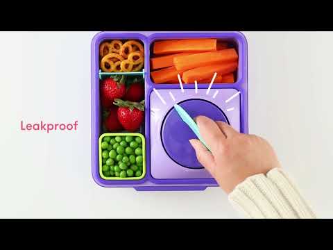 Lunchbox mit Thermoskanne OmieBox – Poppy Orange
