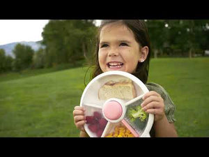 Großer Snackbehälter Snack Spinner - Macaron Blue