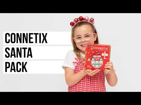 Magnetbausteine - Christmas Santa Pack, 17 Teile (ab 3 Jahren)