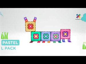 Magnetische Bausteine – Pastel Portal Pack (48 Teile)
