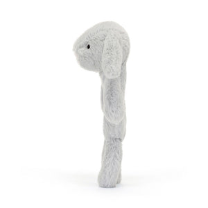 Rassel Hase Baby - Silber 18 cm - Tublu.de