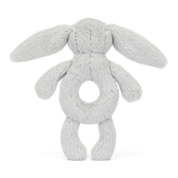 Rassel Hase Baby - Silber 18 cm - Tublu.de