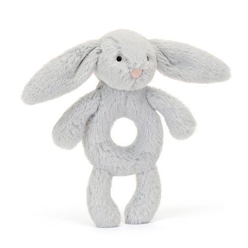 Rassel Hase Baby - Silber 18 cm - Tublu.de