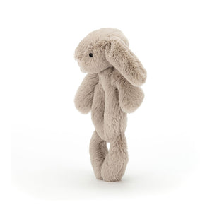 Jellycat Rassel Hase beige 18 cm weiche Babyspielzeug Rassel in Hasenform