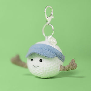 Schlüsselanhänger – fröhlicher Golfball 12 cm - Tublu.de