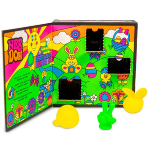 Sensorische Ostereier - Needoh Golden Egg Hunt in bunter Verpackung mit spielerischen Motiven