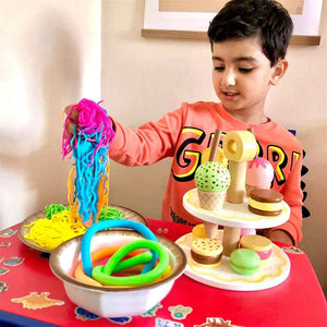 Sensorischer Knetball – Ramen Noodlies - Tublu.de