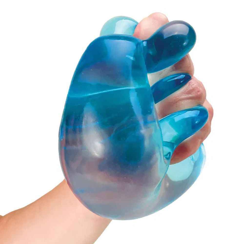 Schylling Sensorischer Knete - Nice Berg Needoh in blauer Farbe für stressfreies Kneten und Entspannung