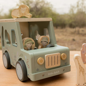 Sortier-Steckauto - Safari Friends