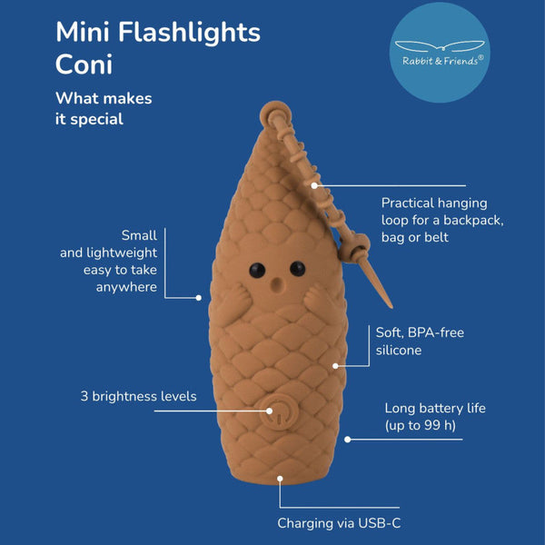 Mini-Taschenlampe - Forest Tannenzapfen Coni (ab 3 Jahren)
