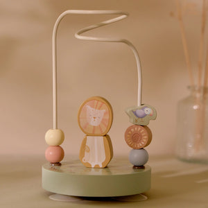 Holz-Geschenkset für Babys - Safari Friends