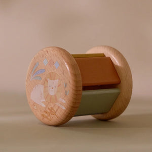 Holz-Geschenkset für Babys - Safari Friends